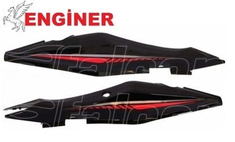 ARKA KARENAJ SAĞ SOL KIRMIZI TAKIM-MEXİCO 125