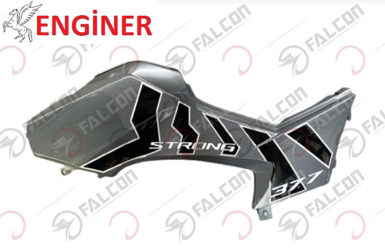 ORTA KARENAJ DİZLİK FÜME/SİYAH SAĞ-ATV STRONG 377