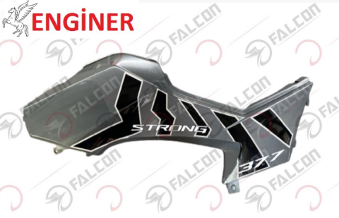 ORTA KARENAJ DİZLİK FÜME/SİYAH SAĞ-ATV STRONG 377