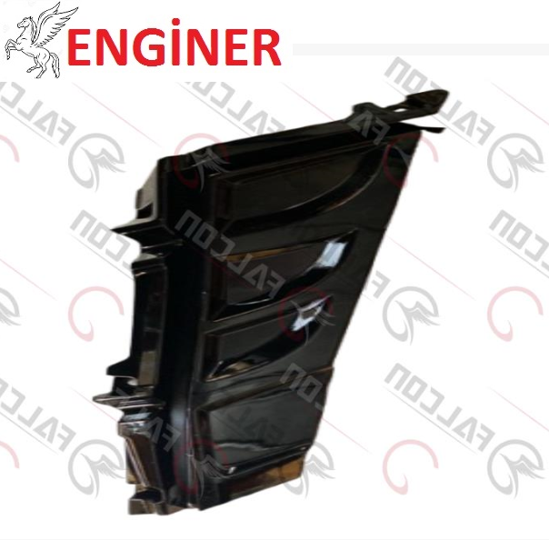 ÖN TAMPON KARENAJI DEKORATİF SOL SİYAH-ATV STRONG 377