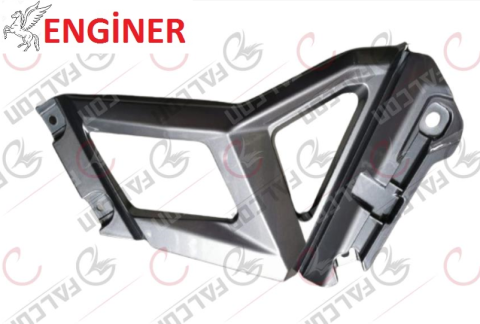 DEKORATİF KAPAK BUJİ ULAŞIM SAĞ GRİ - N-288 NAKED