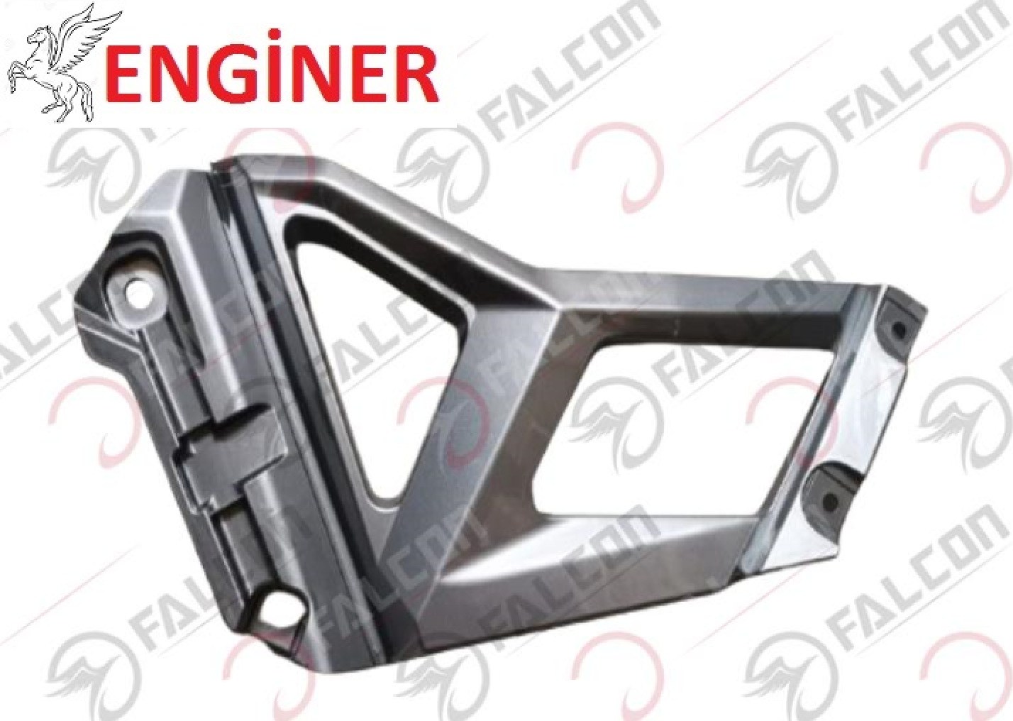 DEKORATİF KAPAK BUJİ ULAŞIM SOL  GRİ - N-288 NAKED