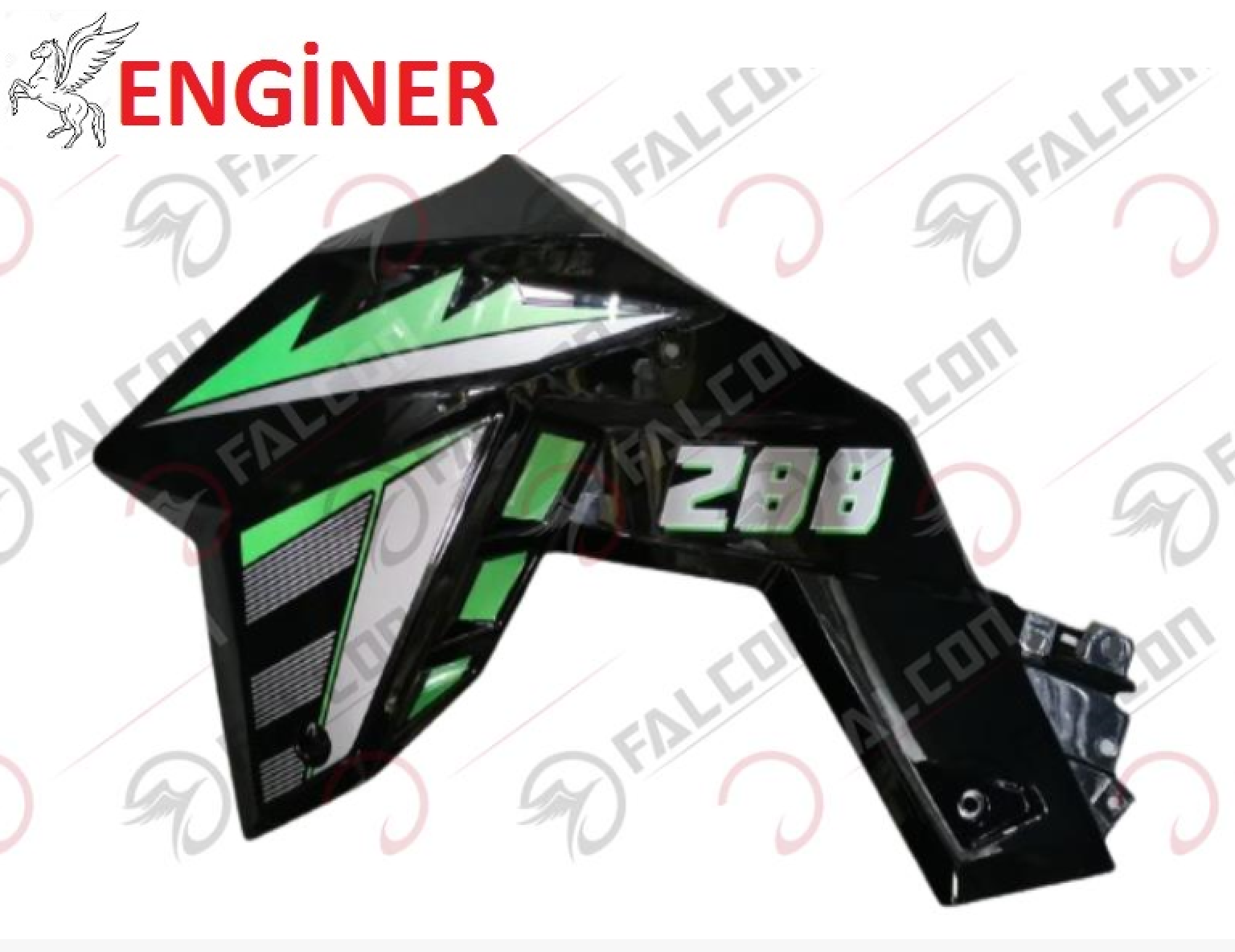 DEPO YAN KARENAJI YEŞİL/GRİ  SOL - N-288 NAKED