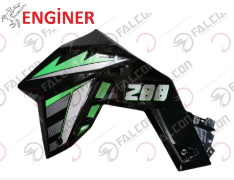 DEPO YAN KARENAJI YEŞİL/GRİ  SOL - N-288 NAKED