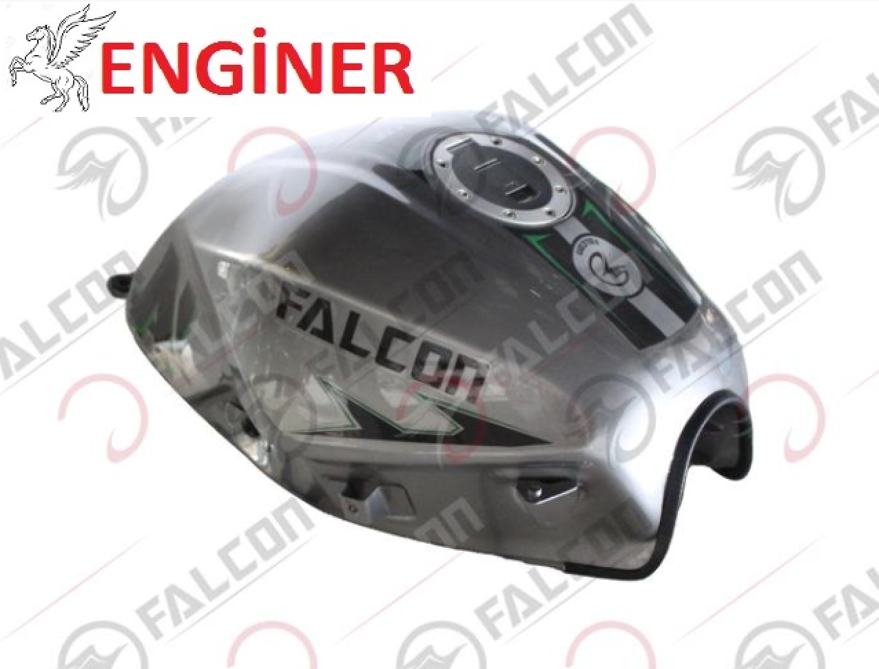 BENZİN DEPOSU GRİ/YEŞİL - N-288 NAKED