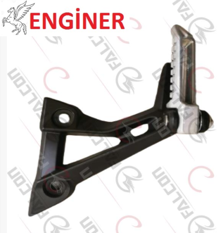 ARKA BASAMAĞI VE BRAKETİ SOL - N-288 NAKED