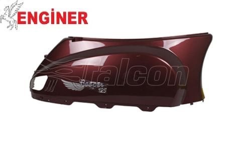 ARKA KARENAJ SAĞ KIRMIZI-COOPER 125 EFI