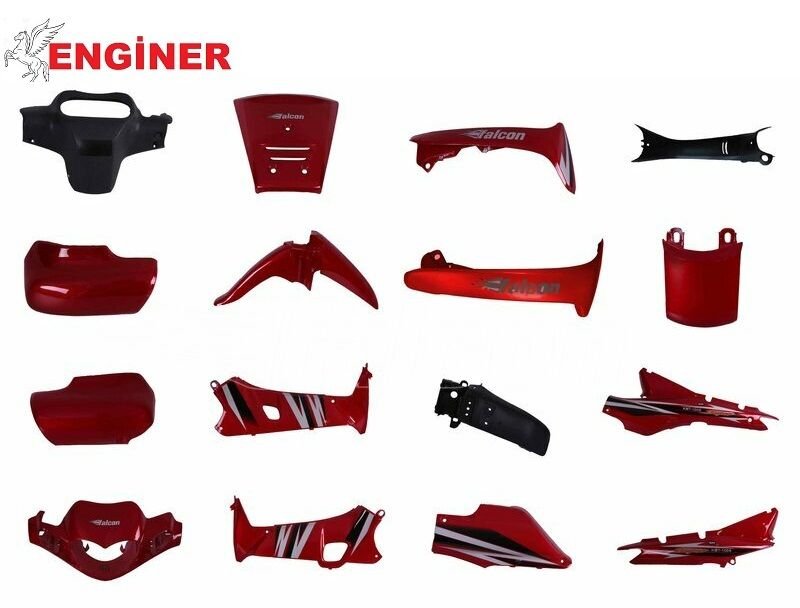 KAPORTA SETİ TAKIM (16 PARÇA) KIRMIZI-MAGİC 100