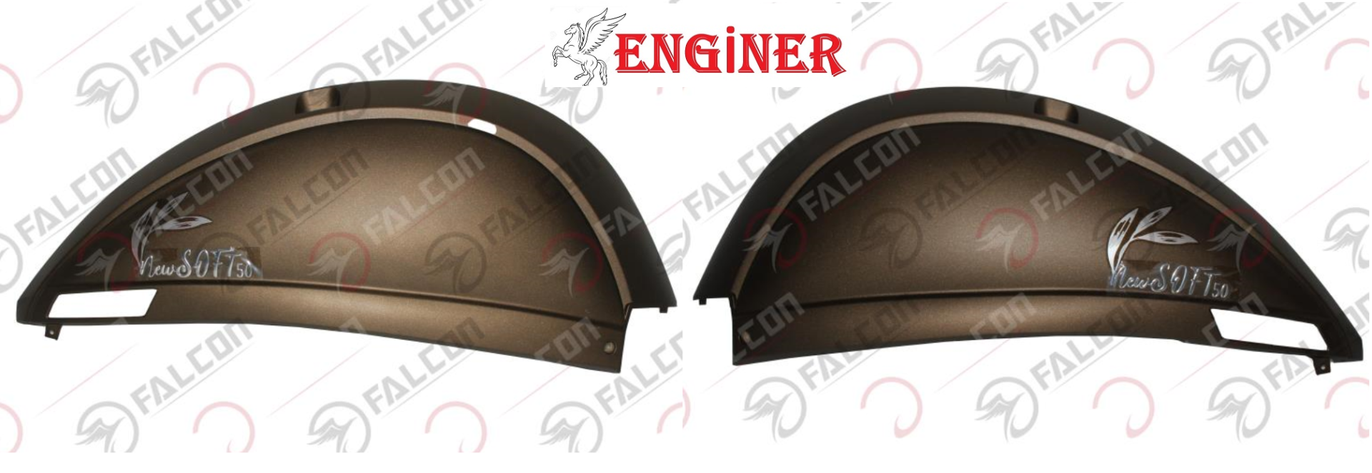 ARKA KARENAJ SAĞ SOL KAHVERENGİ TAKIM-NEW SOFT