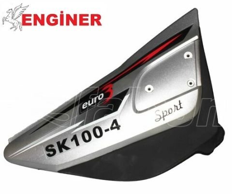 YAN KAPAK SAĞ GRİ-SK100-4 SPORT