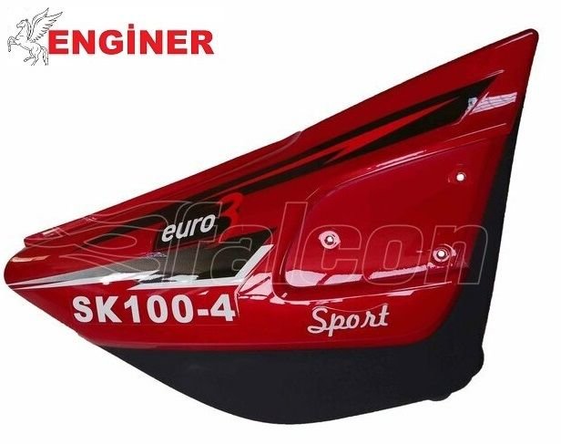 YAN KAPAK SAĞ KIRMIZI-SK100-4 SPORT