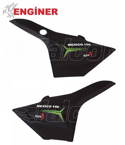 YAN KAPAK SAĞ SOL YEŞİL TAKIM-MEXİCO 125