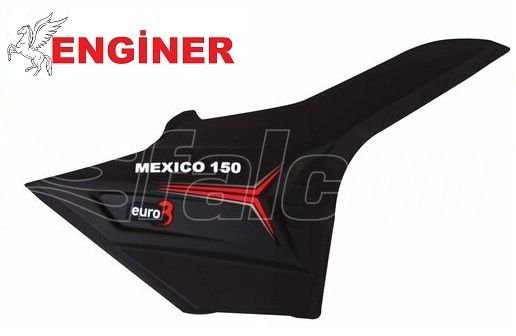 YAN KAPAK SAĞ KIRMIZI-MEXİCO 125