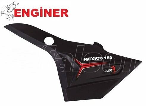 YAN KAPAK SOL KIRMIZI-MEXİCO 125