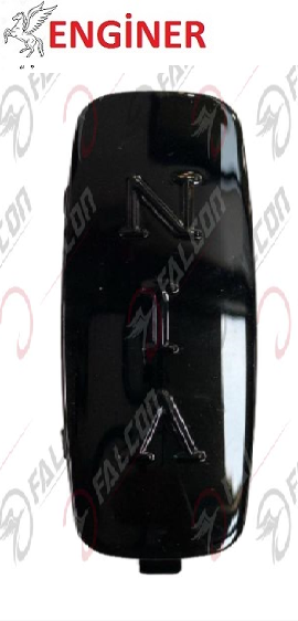 ŞASİ NUMARATÖR KAPAĞI SİYAH-TURTLE