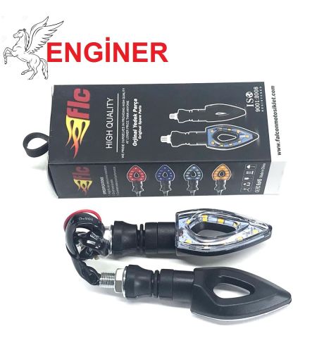 LED SİNYAL ÜÇGEN (SARI) 2 ADET