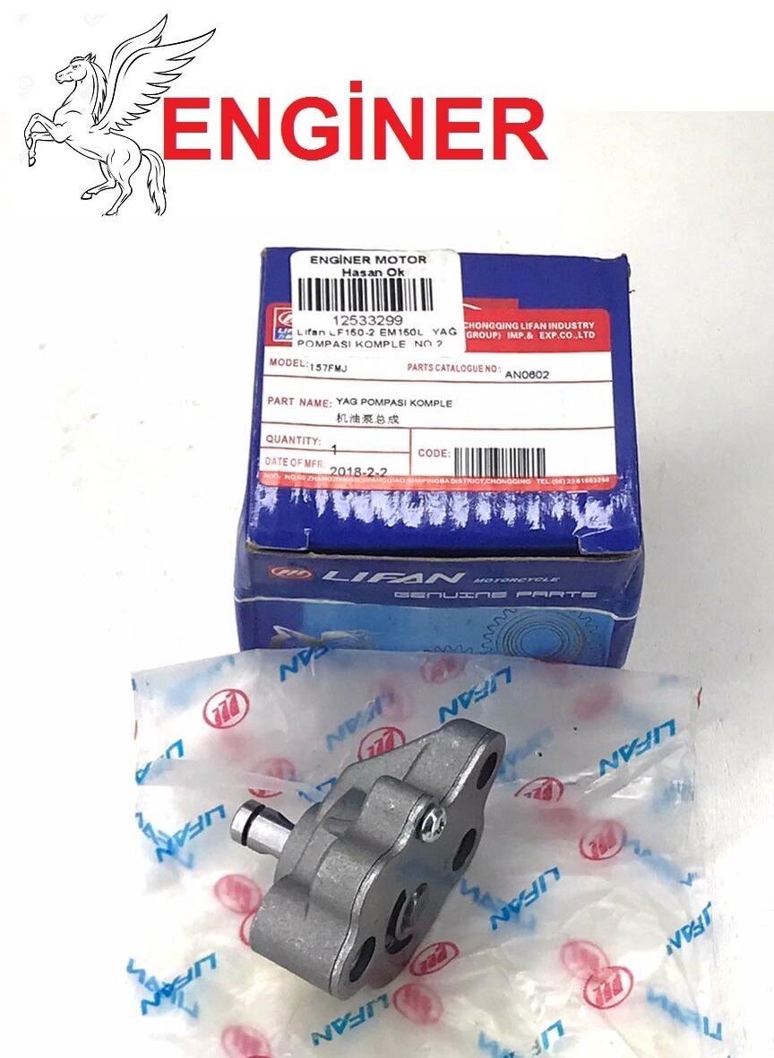 Lifan LF150-2 EM150L  YAĞ POMPASI KOMPLE
