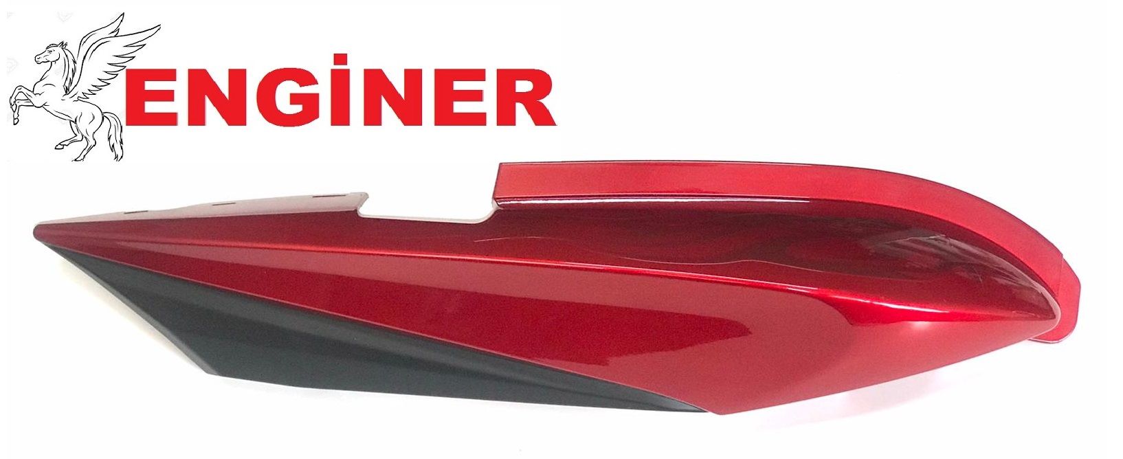 Lifan LF150-2 EM150L  Yan Kapak Arka Sağ  ( KIRMIZI )