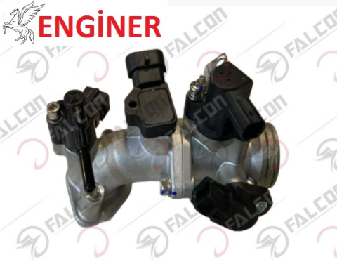 GAZ KELEBEĞİ(ENJEKSİYON) KOMPLE-TURTLE