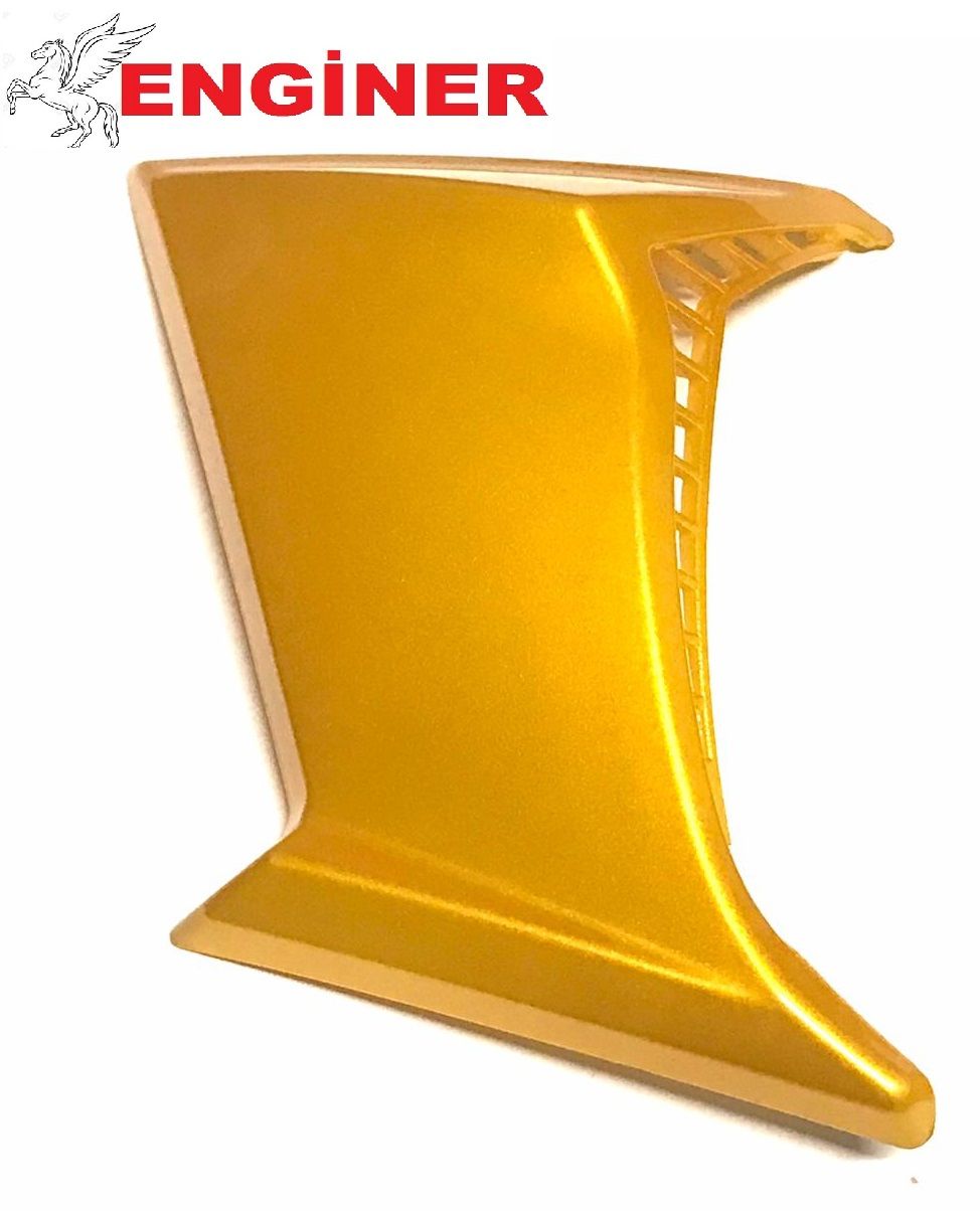 Lifan LF150-2 EM150L  Depo Altı Sol Siperlik (TURUNCU )