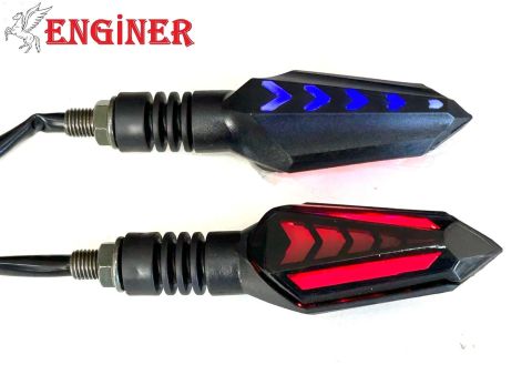 LED SİNYAL OK DESEN (SARI) KAYAR LEDLİ (2 ADET)