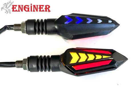 LED SİNYAL OK DESEN (SARI) KAYAR LEDLİ (2 ADET)