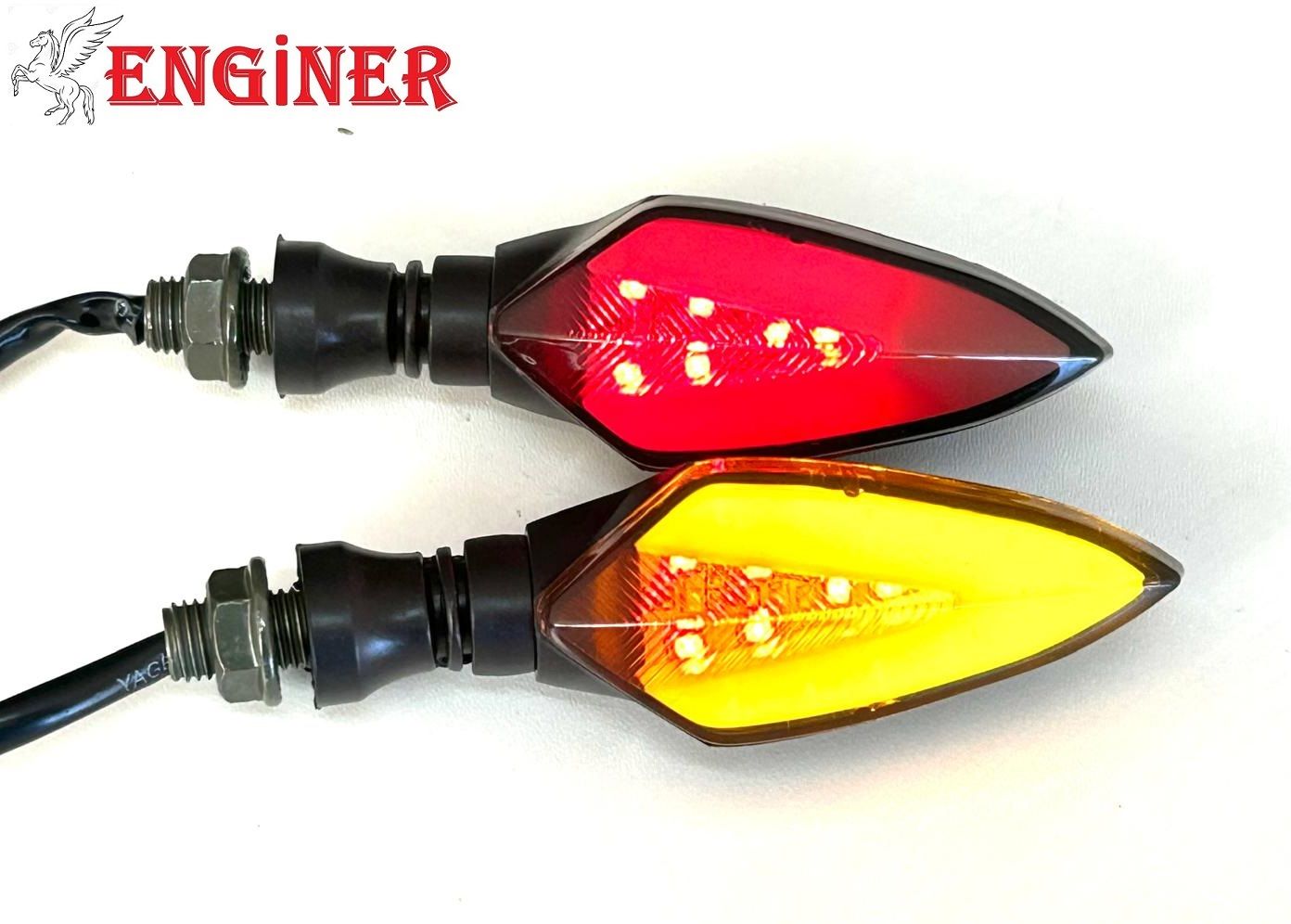 LED SİNYAL DAMLA MODEL (SARI) (2 ADET)