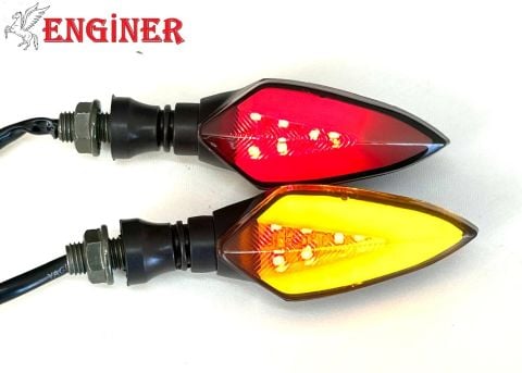 LED SİNYAL DAMLA MODEL (SARI) (2 ADET)