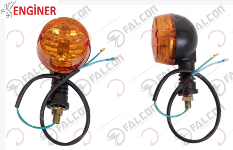 YUVARLAK SİYAH SİNYAL (2 ADET)