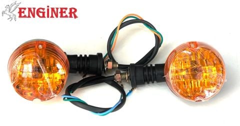 YUVARLAK SİYAH SİNYAL (2 ADET)