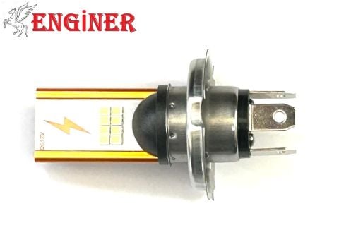 LED FAR AMPULÜ H4 8 LEDLİ BEYAZ