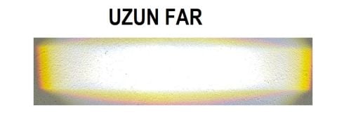 LED FAR AMPULÜ MERCEKLİ BOSH TİP UZUN BEYAZ-KISA SARI