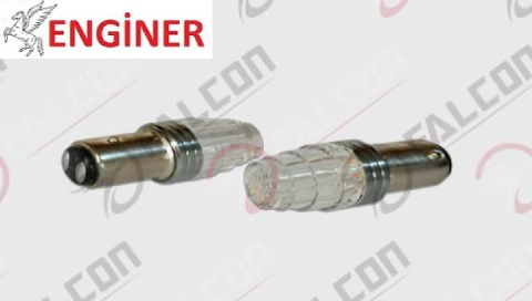 LED STOP AMPULÜ KIRMIZI ÇAKARLI - 2 ADET