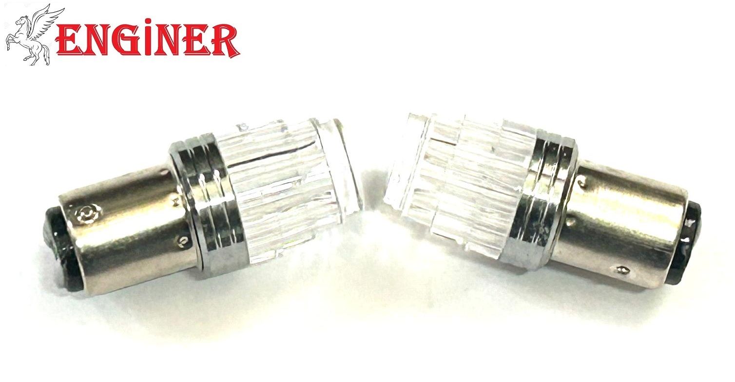 LED STOP AMPULÜ KIRMIZI ÇAKARLI - 2 ADET