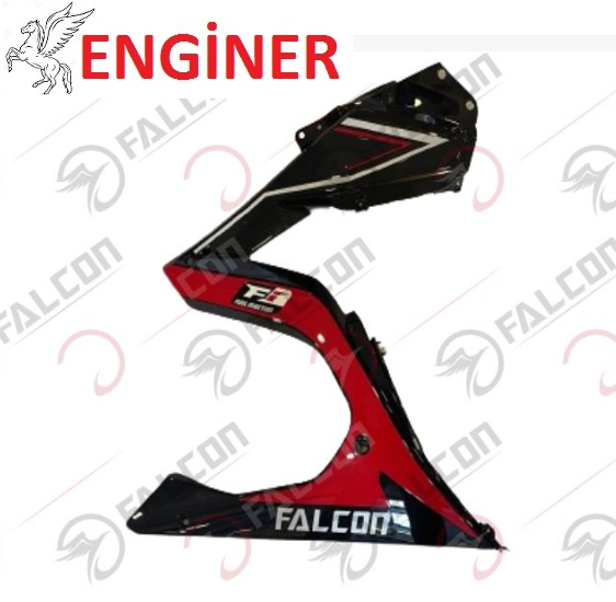 SİNYAL KARENAJI ALT (Z) PARÇA KIRMIZI BÜYÜK SOL - FR 177 RACING