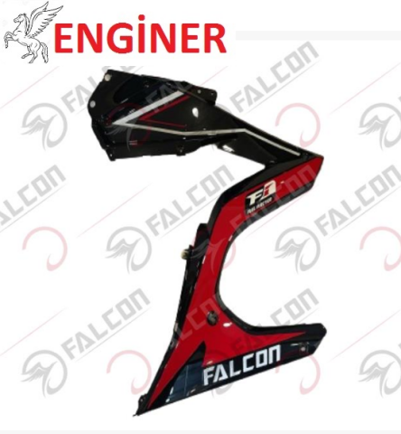 SİNYAL KARENAJI ALT (Z) PARÇA KIRMIZI BÜYÜK SAĞ - FR 177 RACING