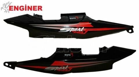 ARKA KARENAJ SAĞ-SOL TAKIM SİYAH-SK150-8 SPORT