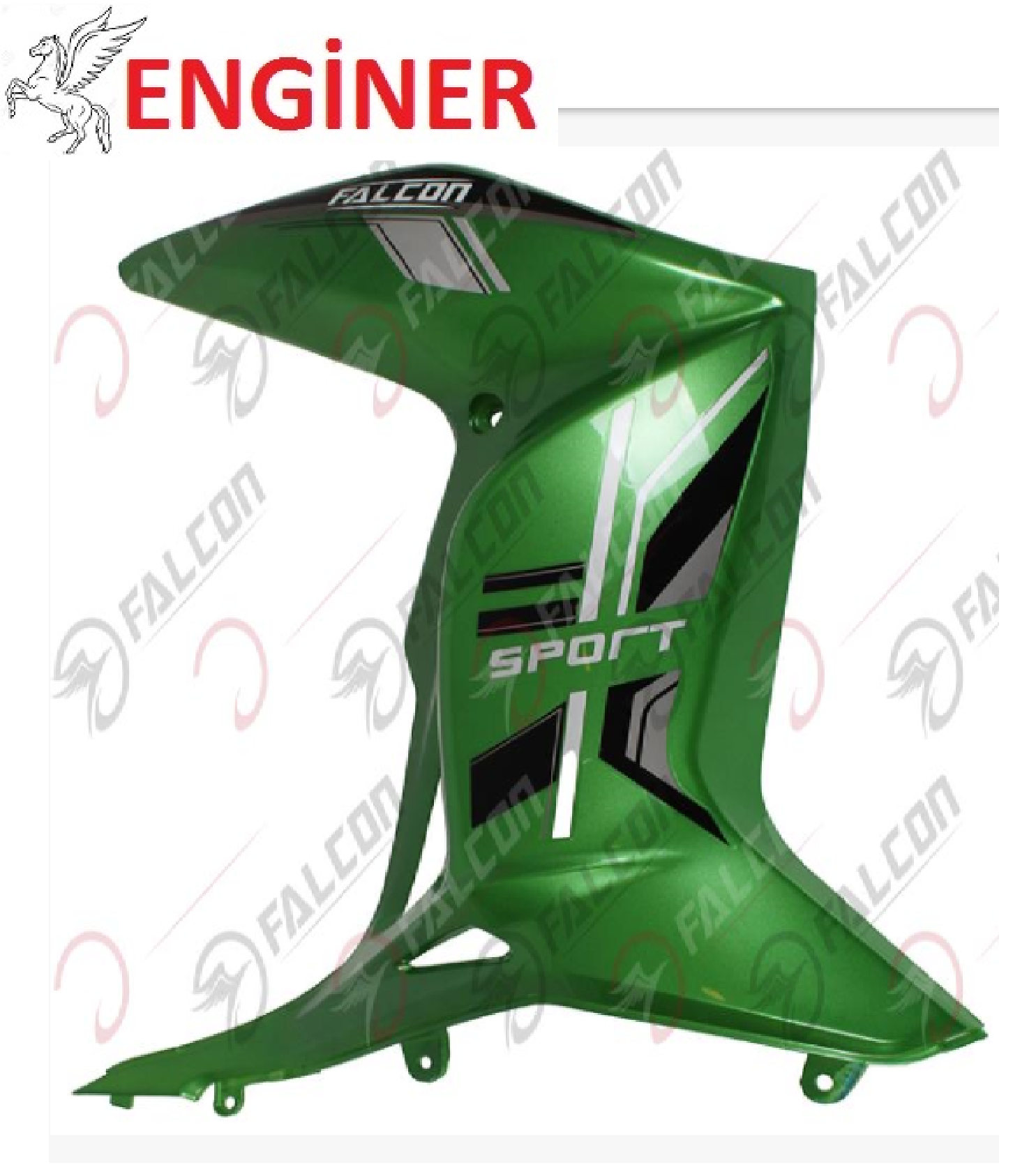 DIŞ DİZLİK SAĞ YEŞİL-MASTER 50