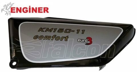 YAN KAPAK SOL SİYAH-COMFORT KM150-11