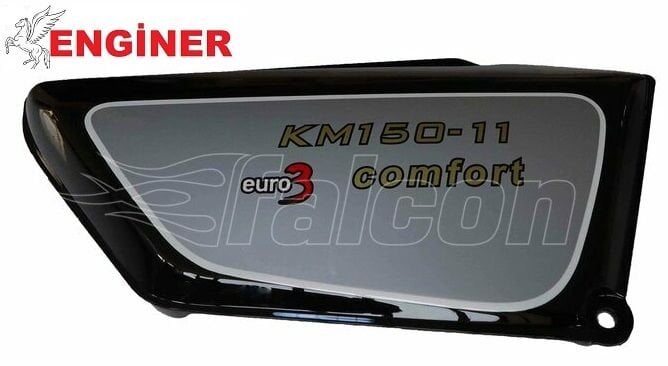 YAN KAPAK SAĞ SİYAH-COMFORT KM150-11