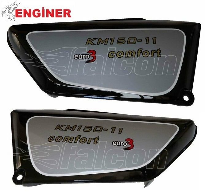 YAN KAPAK TAKIM SİYAH-COMFORT KM150-11