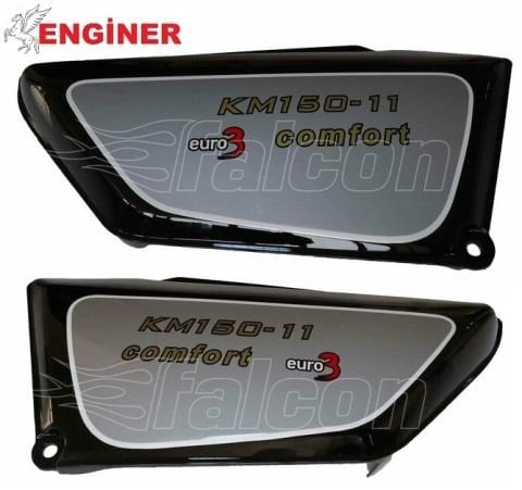 YAN KAPAK TAKIM SİYAH-COMFORT KM150-11