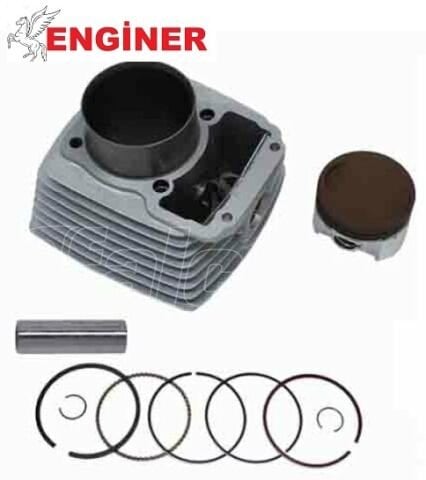 SİLİNDİR PİSTON KOMPLE Q50 13 PERNO-ATTACK 100-5