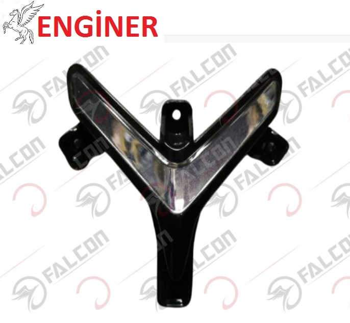 ÖN PANEL DEKORATİF PARÇA SİYAH - NEW HANDY