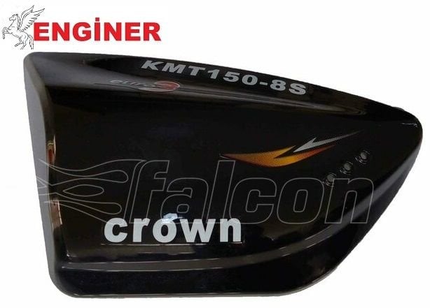 YAN KAPAK SOL SİYAH-CROWN KMT150-8S