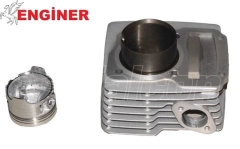 SİLİNDİR PİSTON KOMPLE Q62 GRİ-DRİFT 150 CC