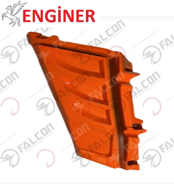 ÖN TAMPON KARENAJI DEKORATİF SOL TURUNCU-ATV STRONG 3